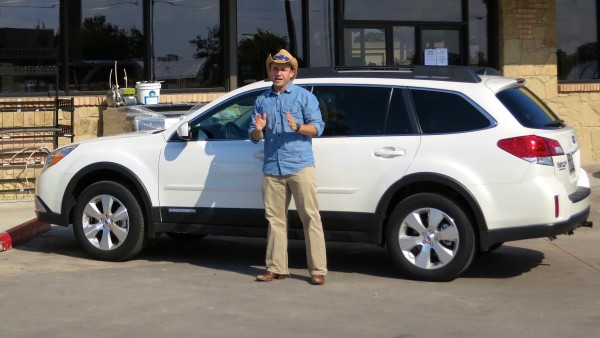 Chet with Subaru Outback