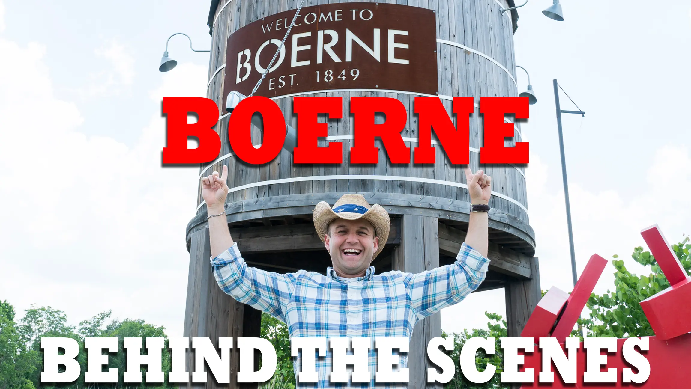 BEHIND THE SCENES IN BOERNE, TX!