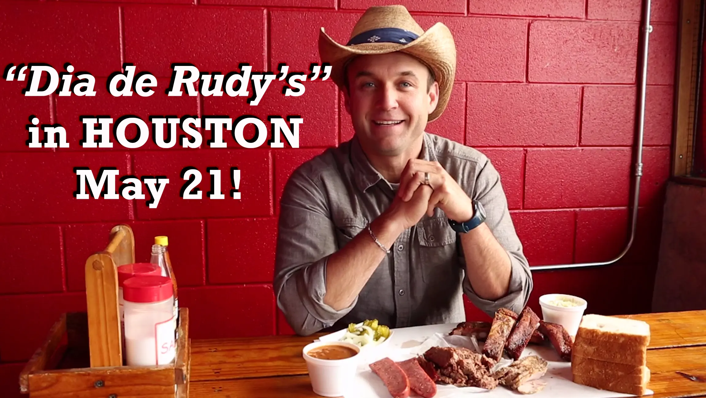 “Dia de Rudy’s” in Houston, May 21