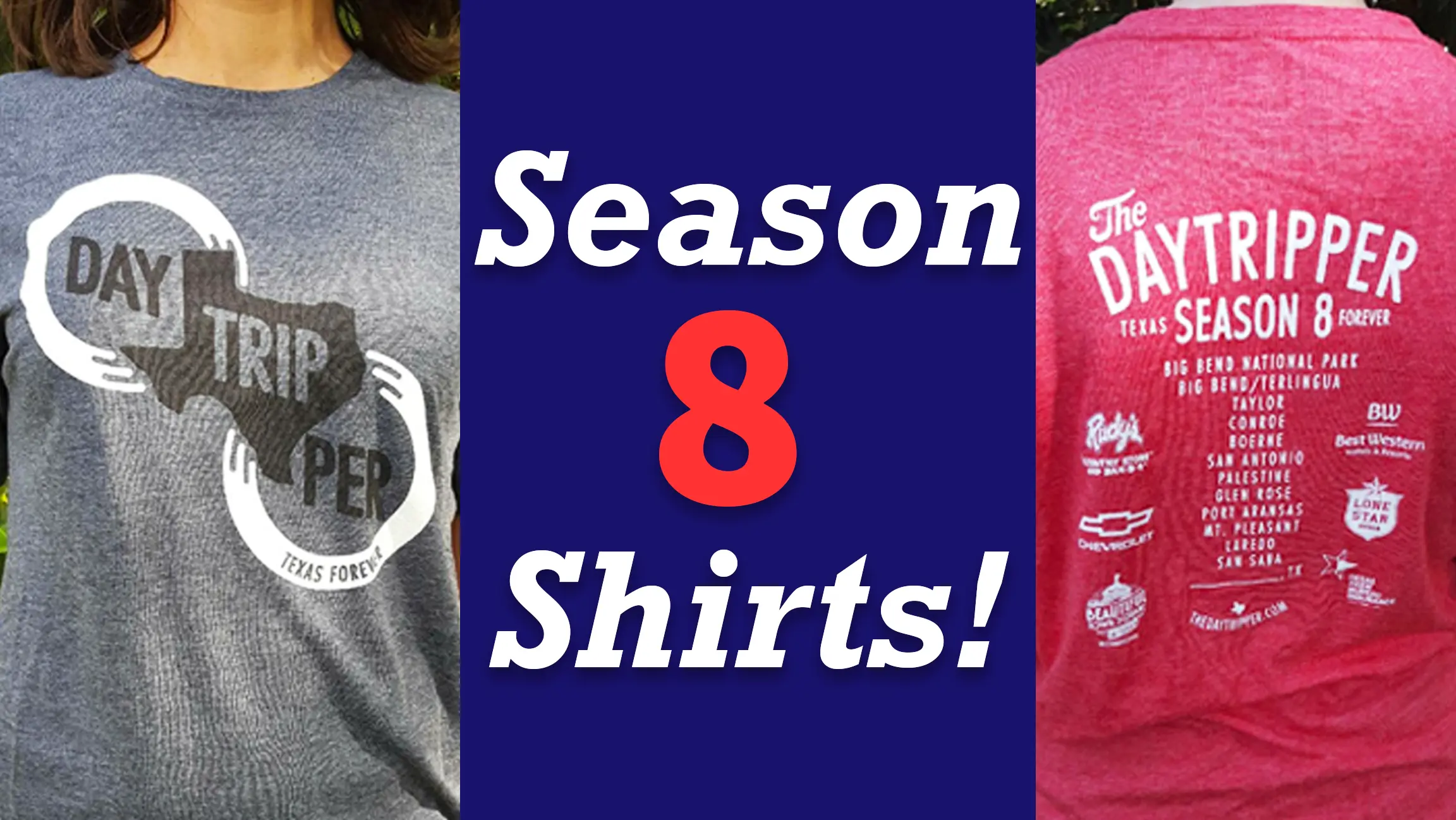 New Season 8 Shirts!!!