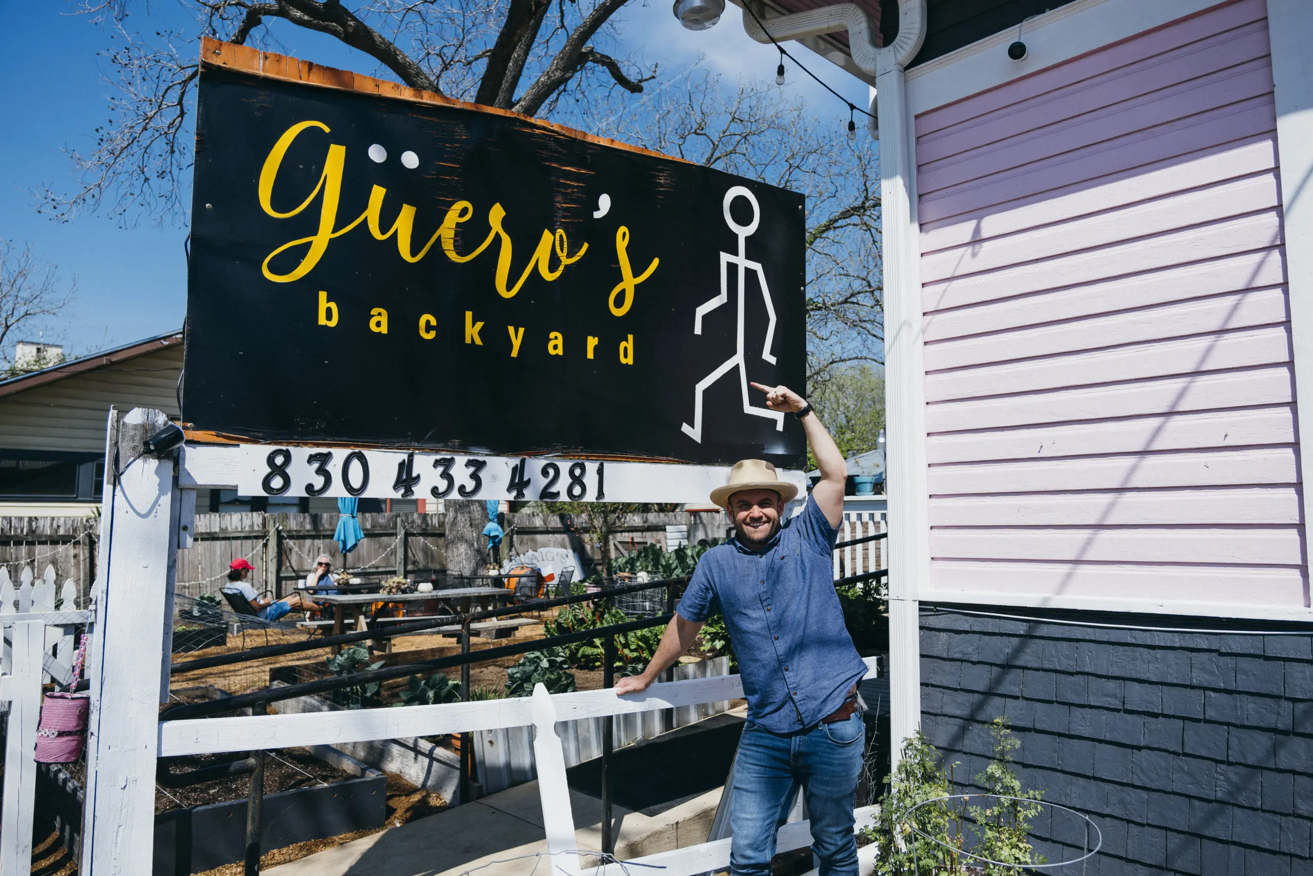 Wild Texas Tacos at Guero’s Backyard, Seguin, TX