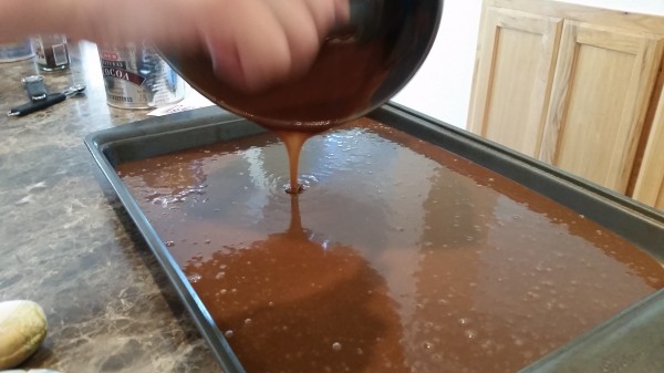 Chocolate Pour
