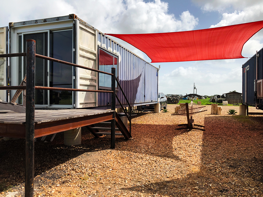 Texas’s First Shipping Container Hotel The Daytripper