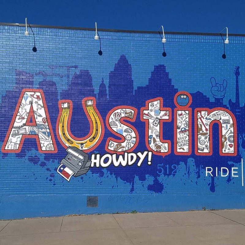 Austin Mural Road Trip - The Daytripper