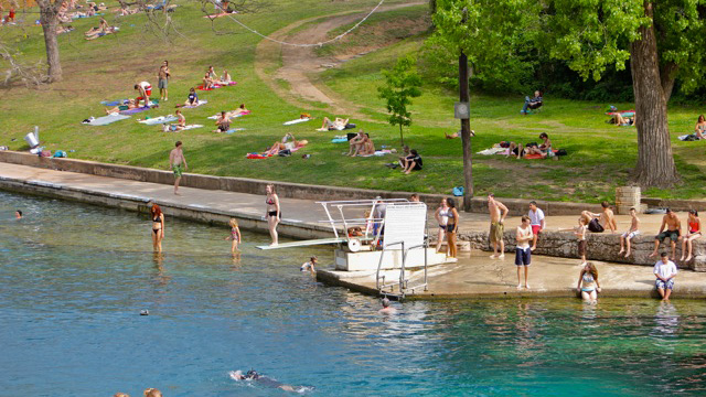 Barton Springs vs. Barton Creek