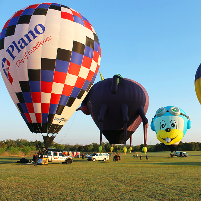 A Hot Air Balloon Getaway